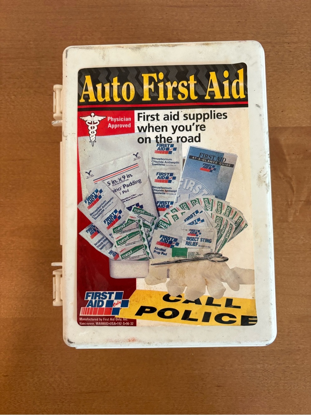 Vintage American Medical Association Auto First Aid Kit 1995